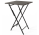 Стол раскладной Ferrumon металл+ДСП черный
