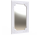 Дзеркало прямокутне Amelie МДФ 69*120 Білий супермат